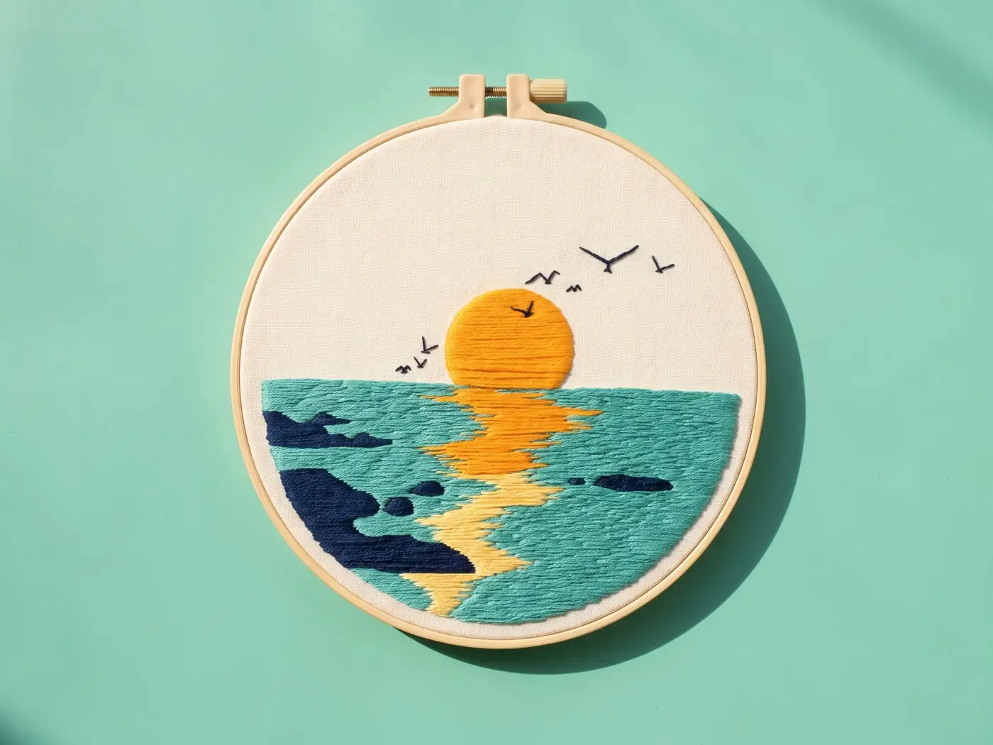 Kit Soleil sur la mer